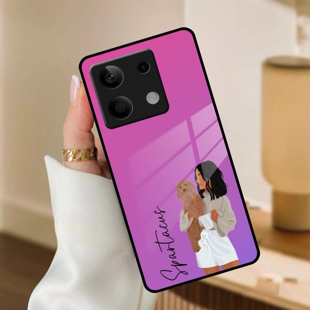 Customize Pet Name Glass Case For Redmi/Xiaomi - ShopOnCliQ