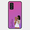 Customize Pet Name Glass Case For Samsung Galaxy F23 5G