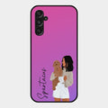 Customize Pet Name Glass Case For Samsung Galaxy F34 5G