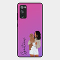 Customize Pet Name Glass Case For Samsung Galaxy S20 Fe 5G