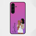 Customize Pet Name Glass Case For Samsung Galaxy S25 FE 5G