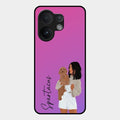 Customize Pet Name Glass Case For Vivo T4 Pro 5G