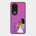 Customize Pet Name Glass Case For Vivo T4R 5G