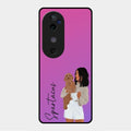 Customize Pet Name Glass Case For Vivo V40 5G