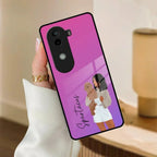 Customize Pet Name Glass Case For Vivo - ShopOnCliQ