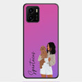 Customize Pet Name Glass Case For Vivo Y01
