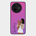 Customize Pet Name Glass Case For Vivo Y39 5G