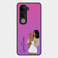 Customize Pet Name Glass Case For Vivo Y400 5G