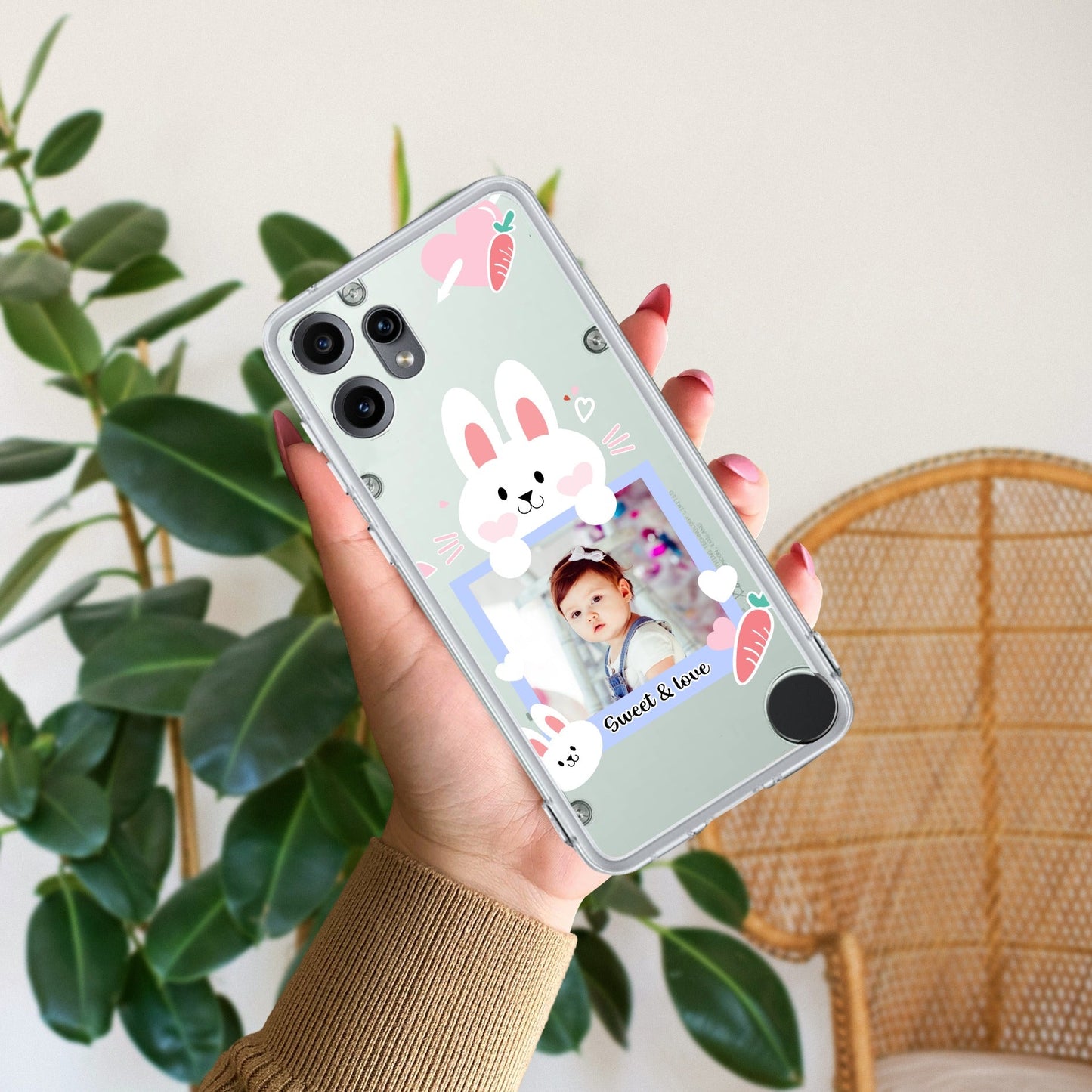 Customize Photo Transparent Silicon Case For Nothing