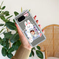 Customize Photo Transparent Silicon Case For Google Pixel 8 5G