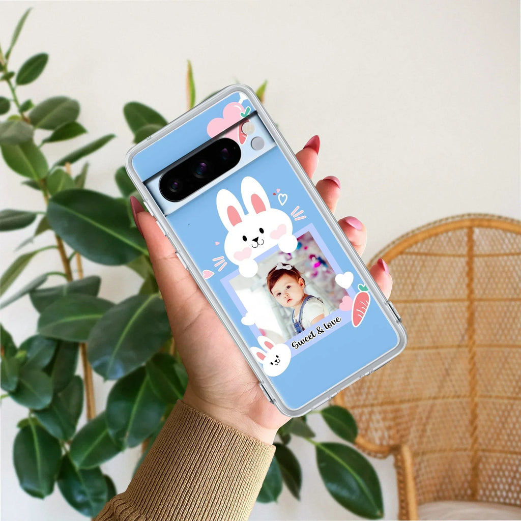 Customize Photo Transparent Silicon Case For Google Pixel 8 Pro 5G