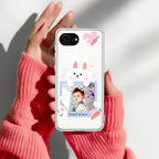 Customize Photo Anti Yellow Clear Case For iPhone 16e