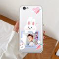 Customize Photo Transparent Silicon Case For iPhone 7 / iPhone 8 / iPhone Se 2020