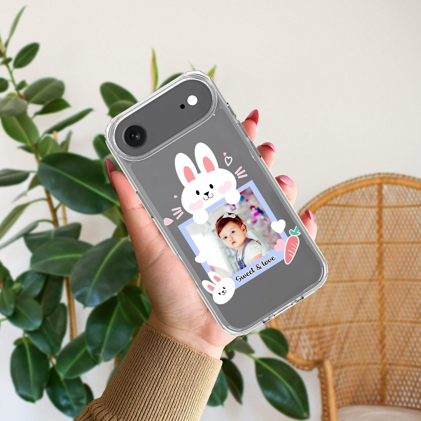Customize Photo Transparent Silicon Case For IPhone