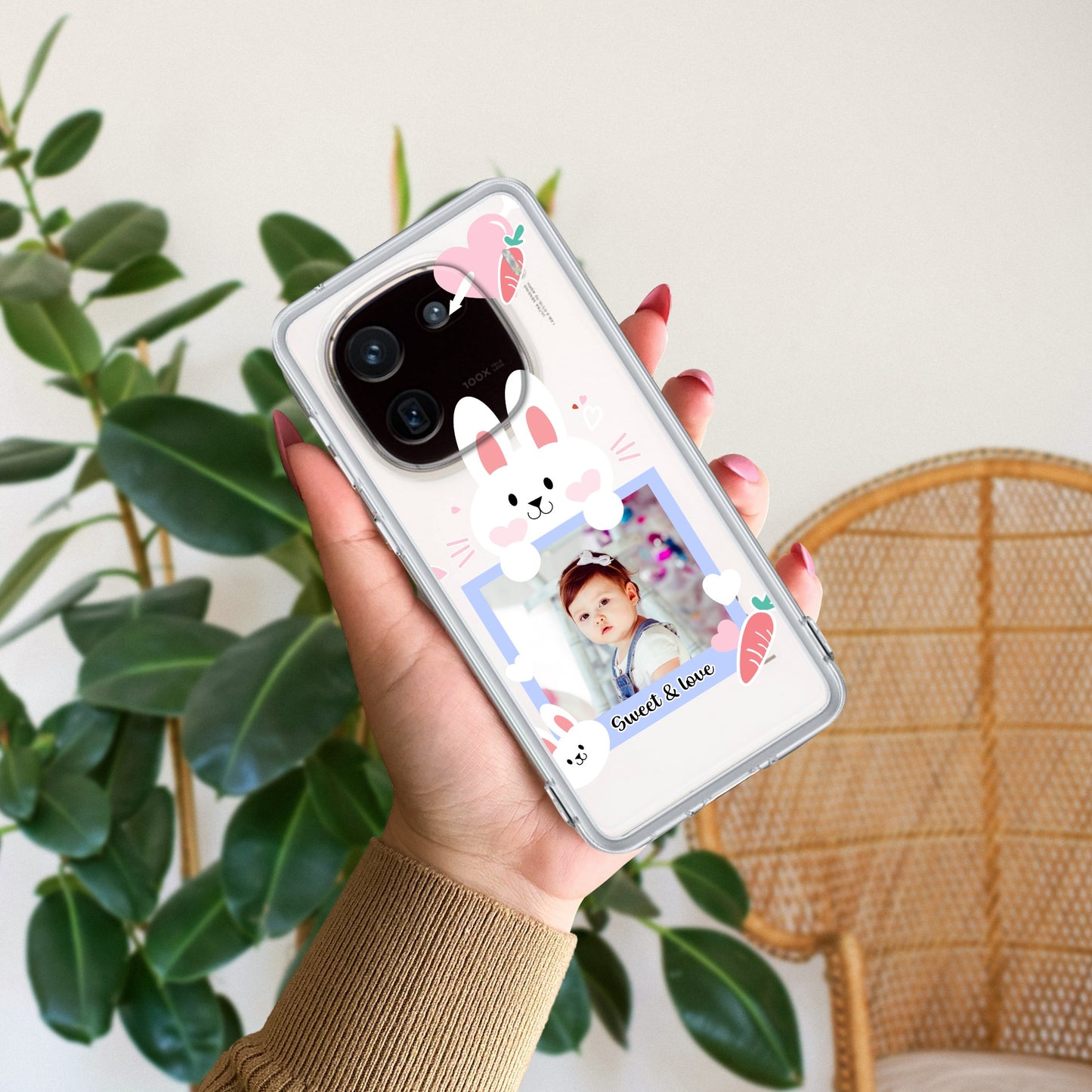 Customize Photo Transparent Silicon Case For iQOO