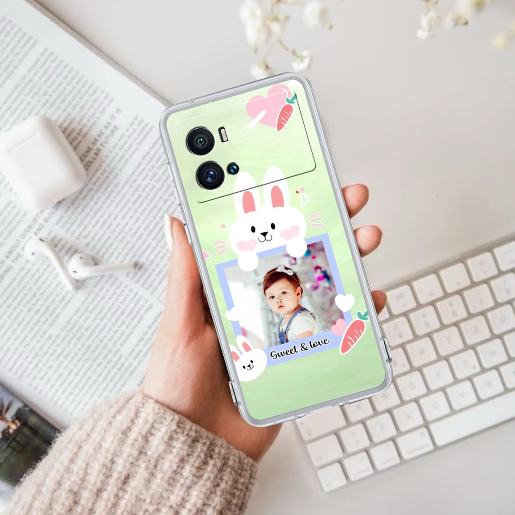 Customize Photo Transparent Silicon Case For iQOO Neo 7 Pro 5G