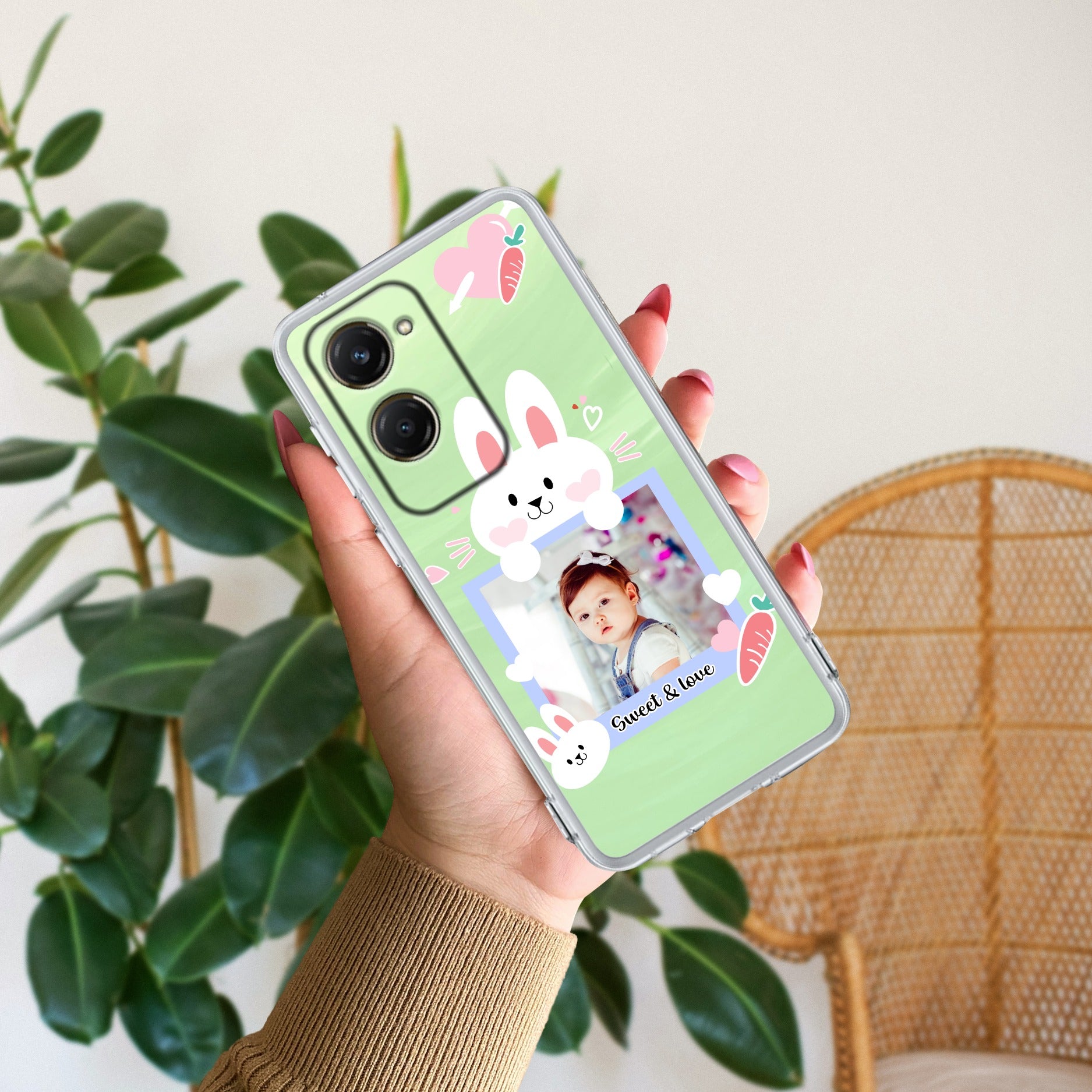 Customize Photo Transparent Silicon Case For Vivo