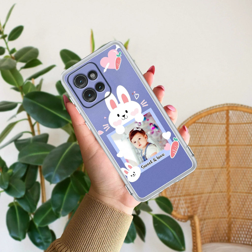 Customize Photo Anti Yellow Case For Motorola Edge 50 Neo