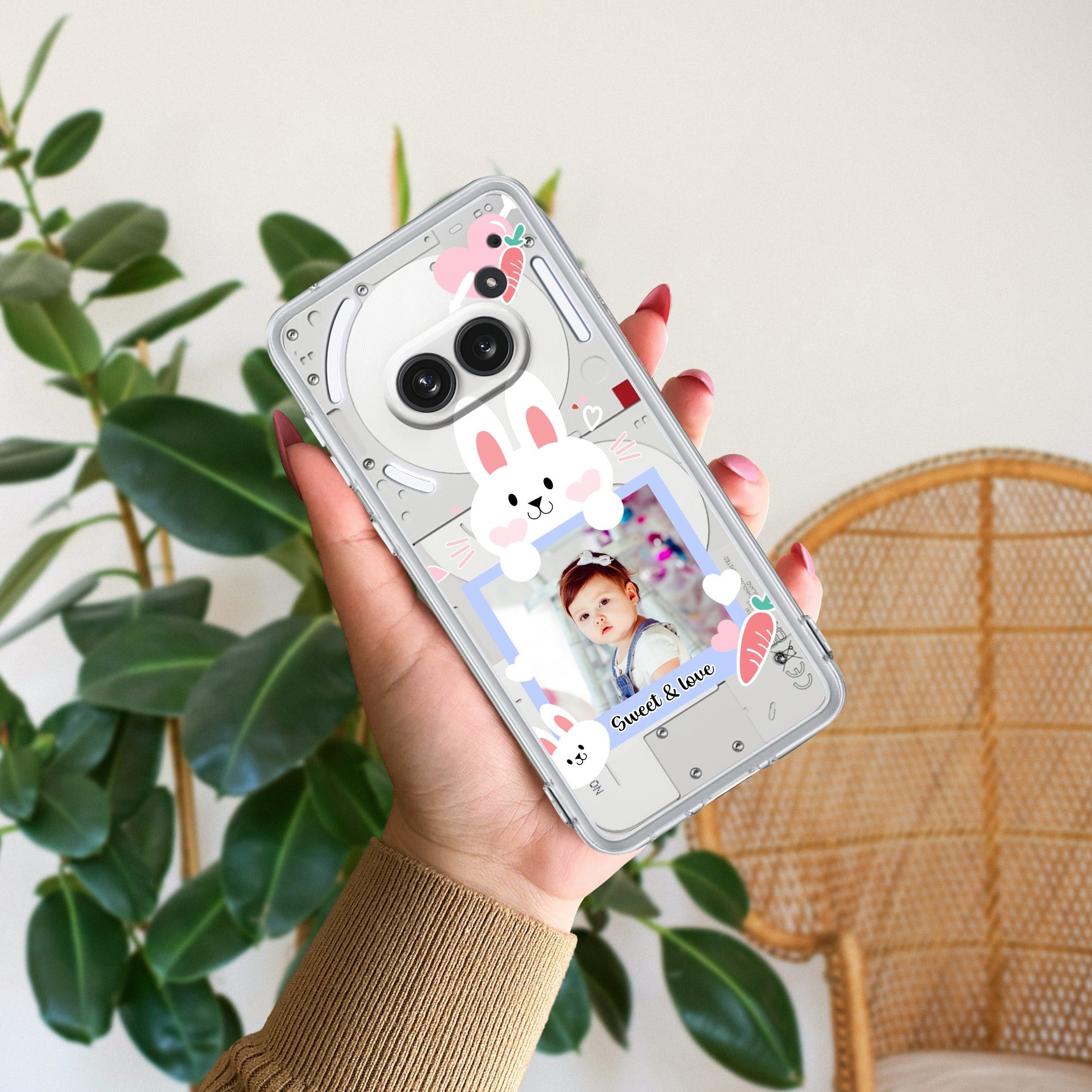 Customize Photo Anti Yellow Case For Nothing Phone 2a Plus