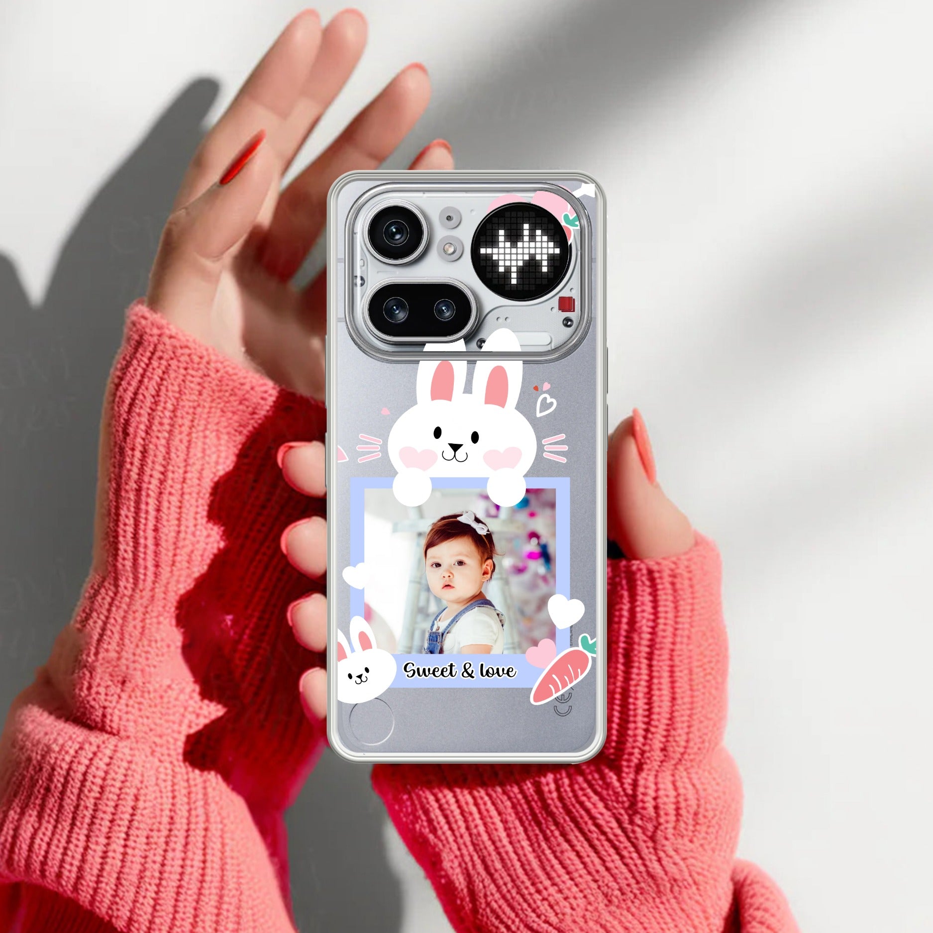 Customize Photo Transparent Silicon Case For Nothing Phone 4A Pro 5G