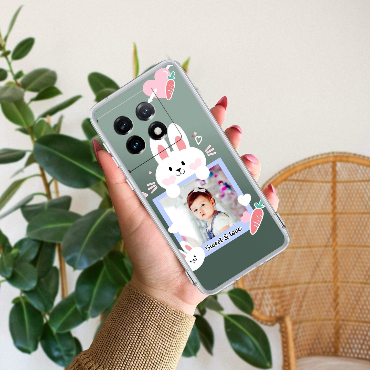 Customize Photo Transparent Silicon Case For OnePlus