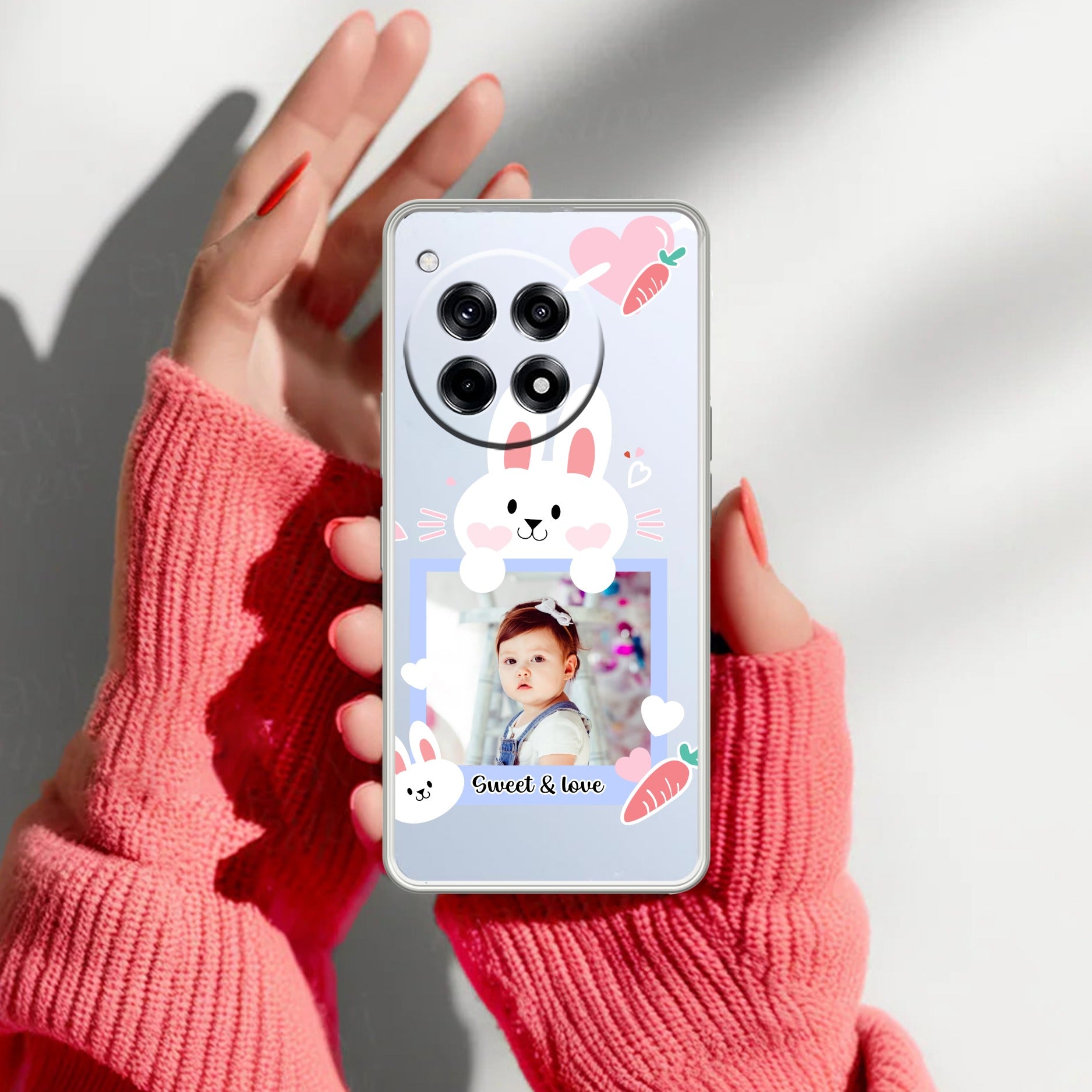 Customize Photo Transparent Silicon Case For OnePlus