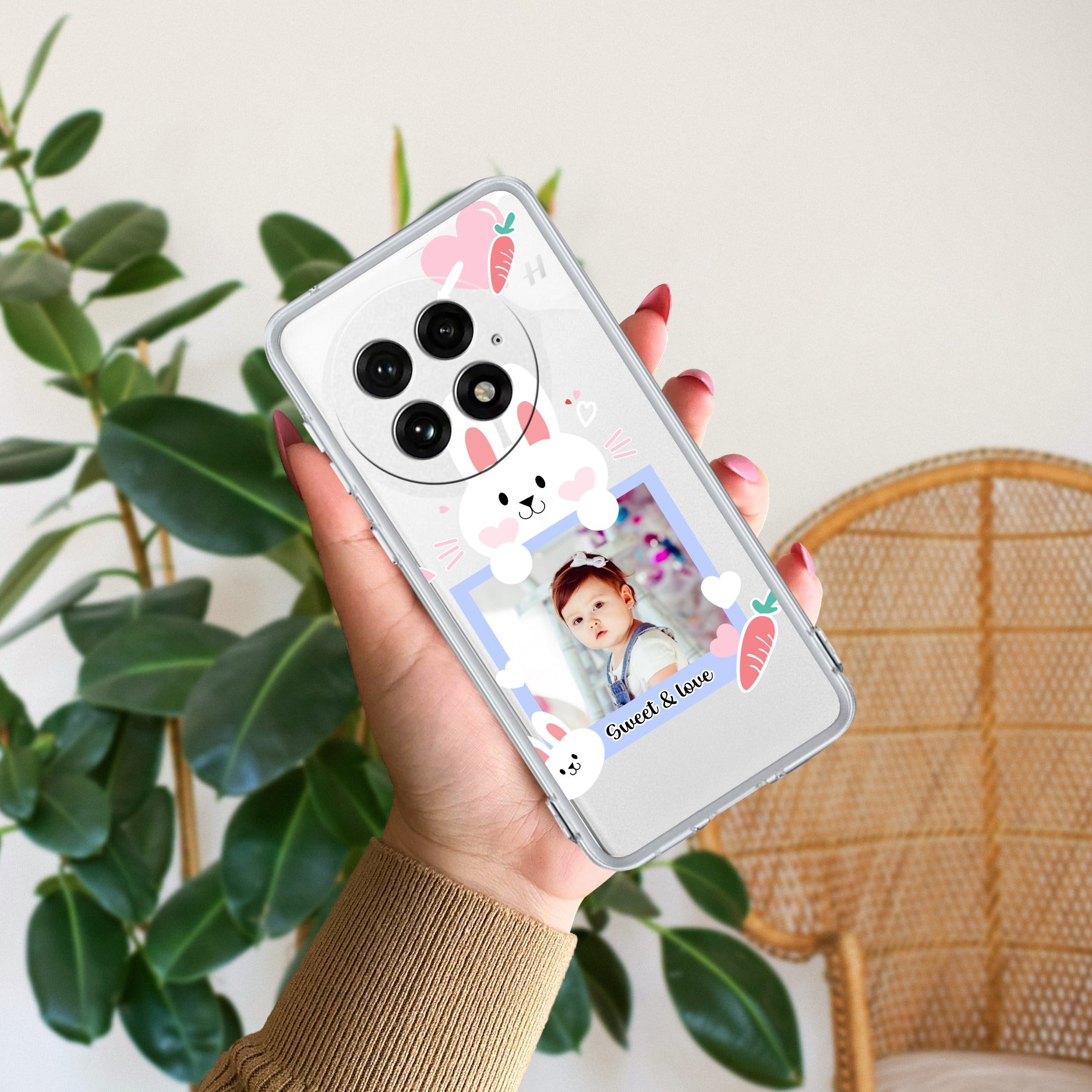 Customize Photo Transparent Silicon Case For OnePlus 13 5G