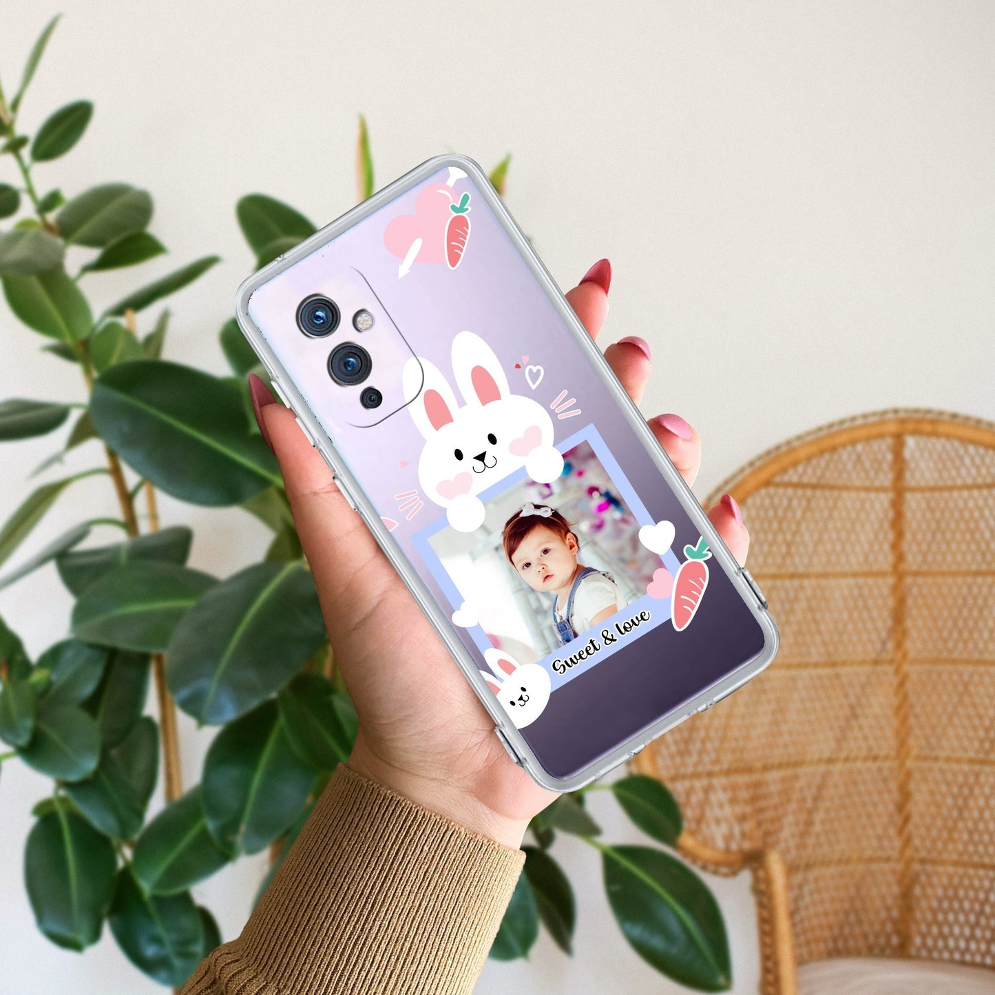Customize Photo Transparent Silicon Case For OnePlus
