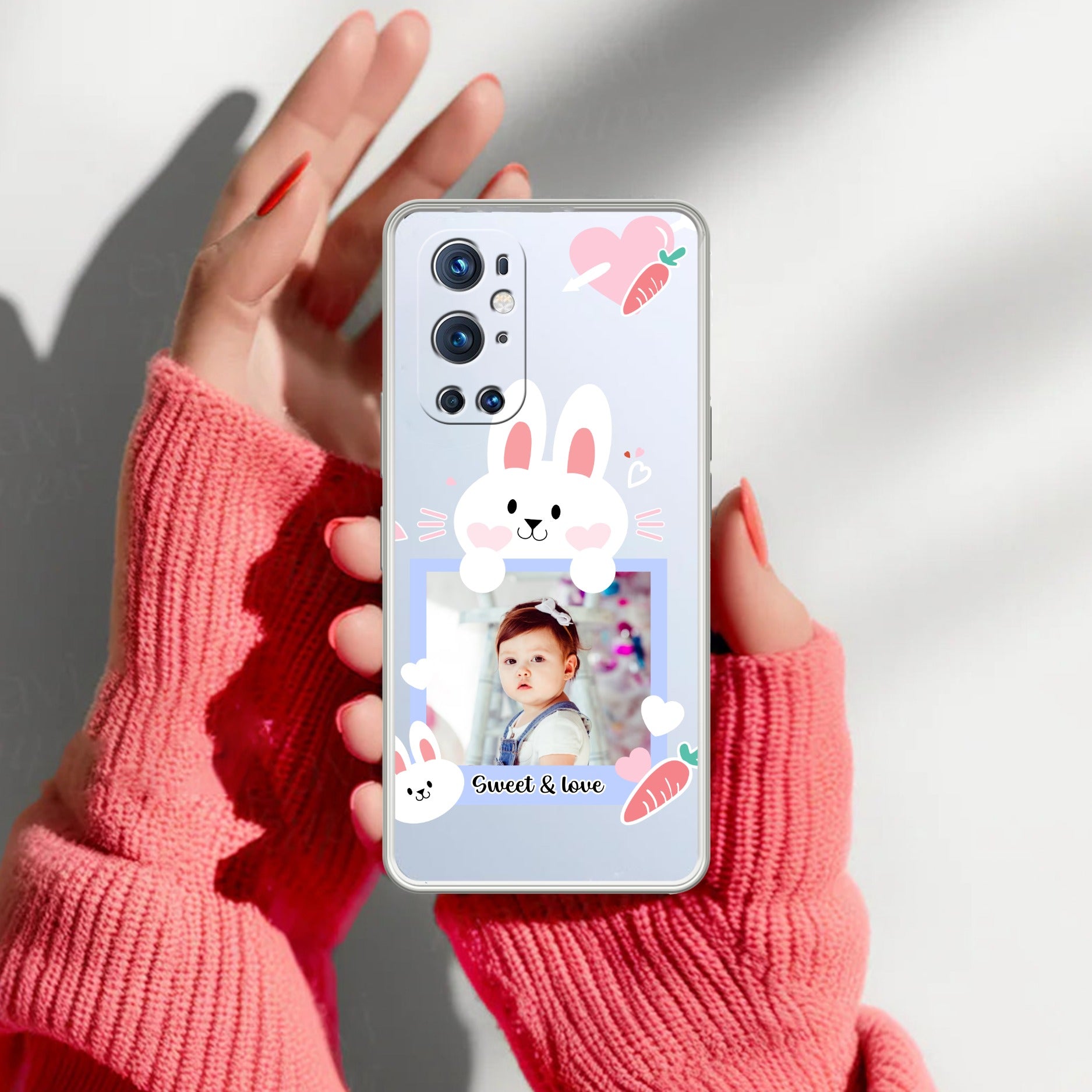 Customize Photo Transparent Silicon Case For OnePlus