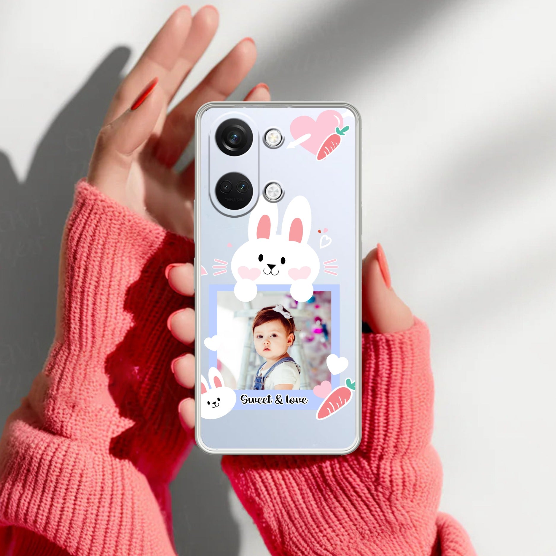 Customize Photo Transparent Silicon Case For OnePlus