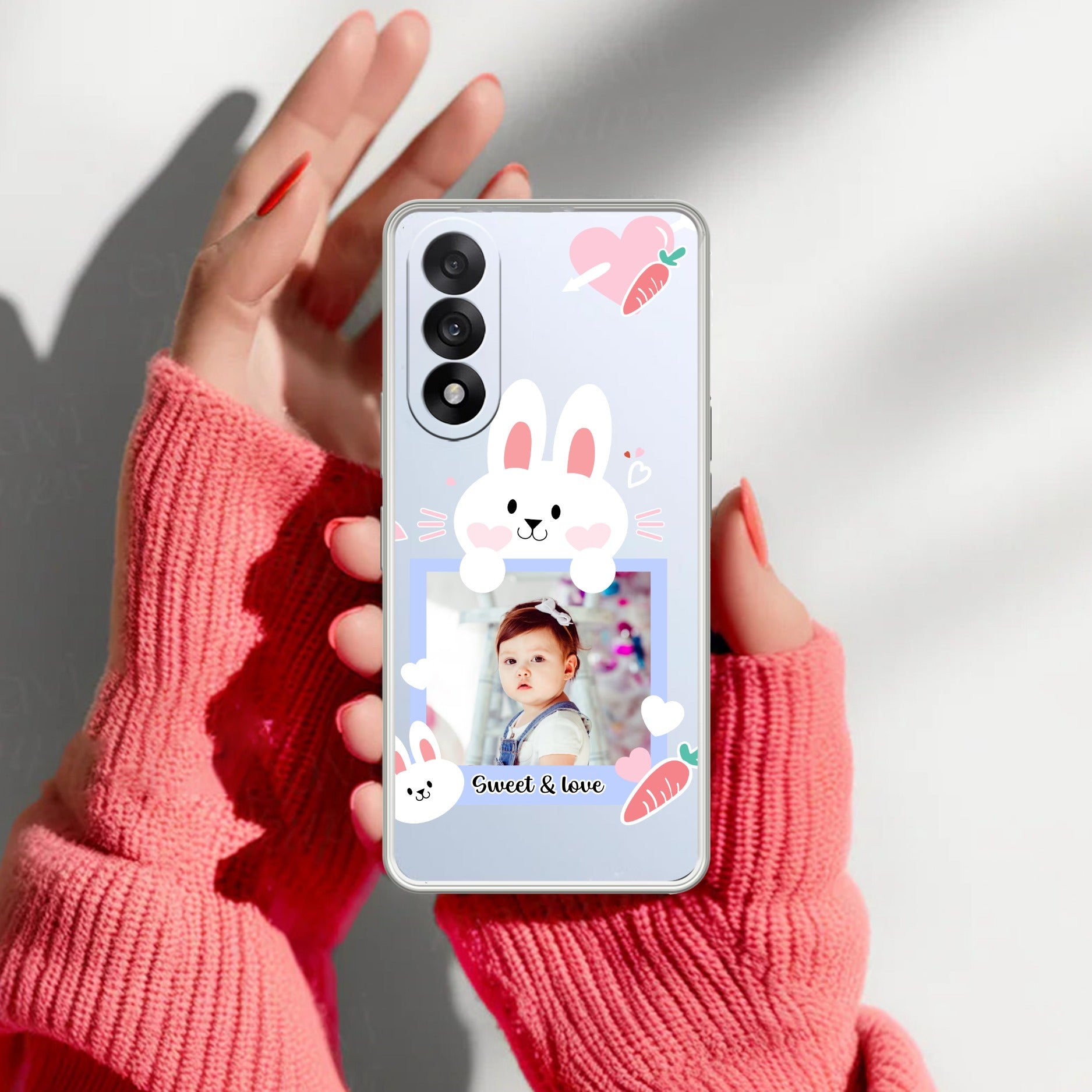 Customize Photo Transparent Silicon Case For OnePlus