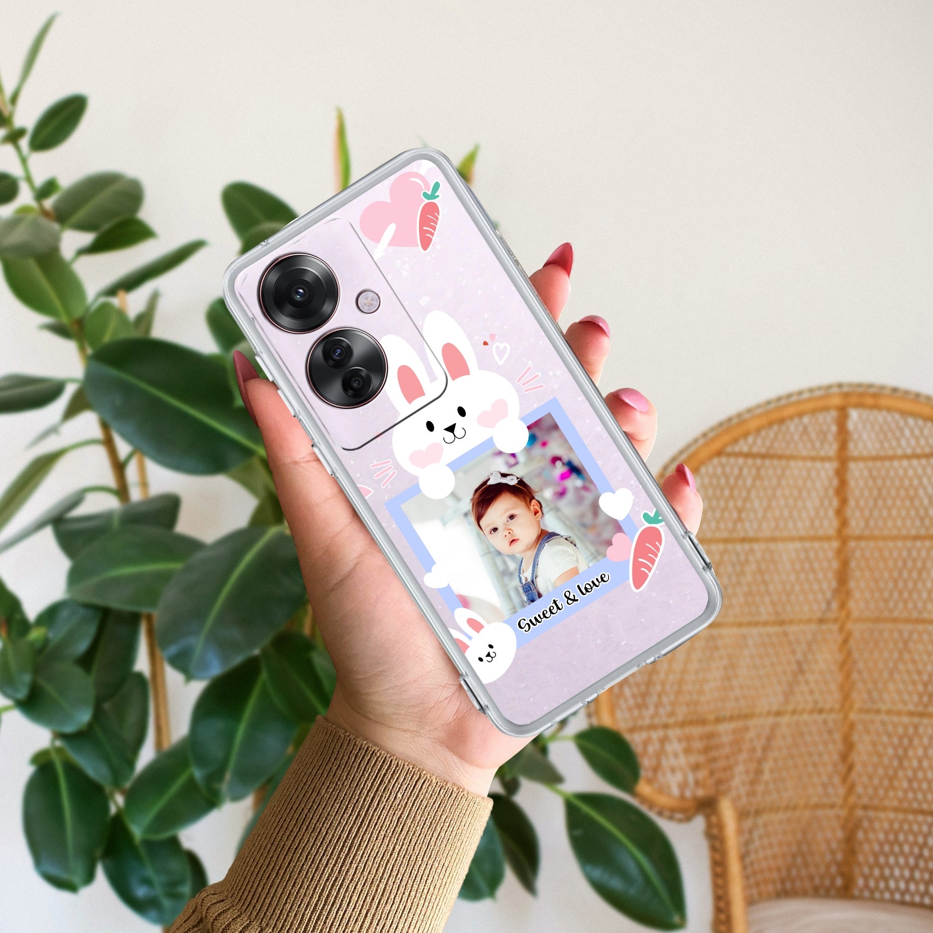 Customize Photo Anti Yellow Case For Oppo F25 Pro 5G