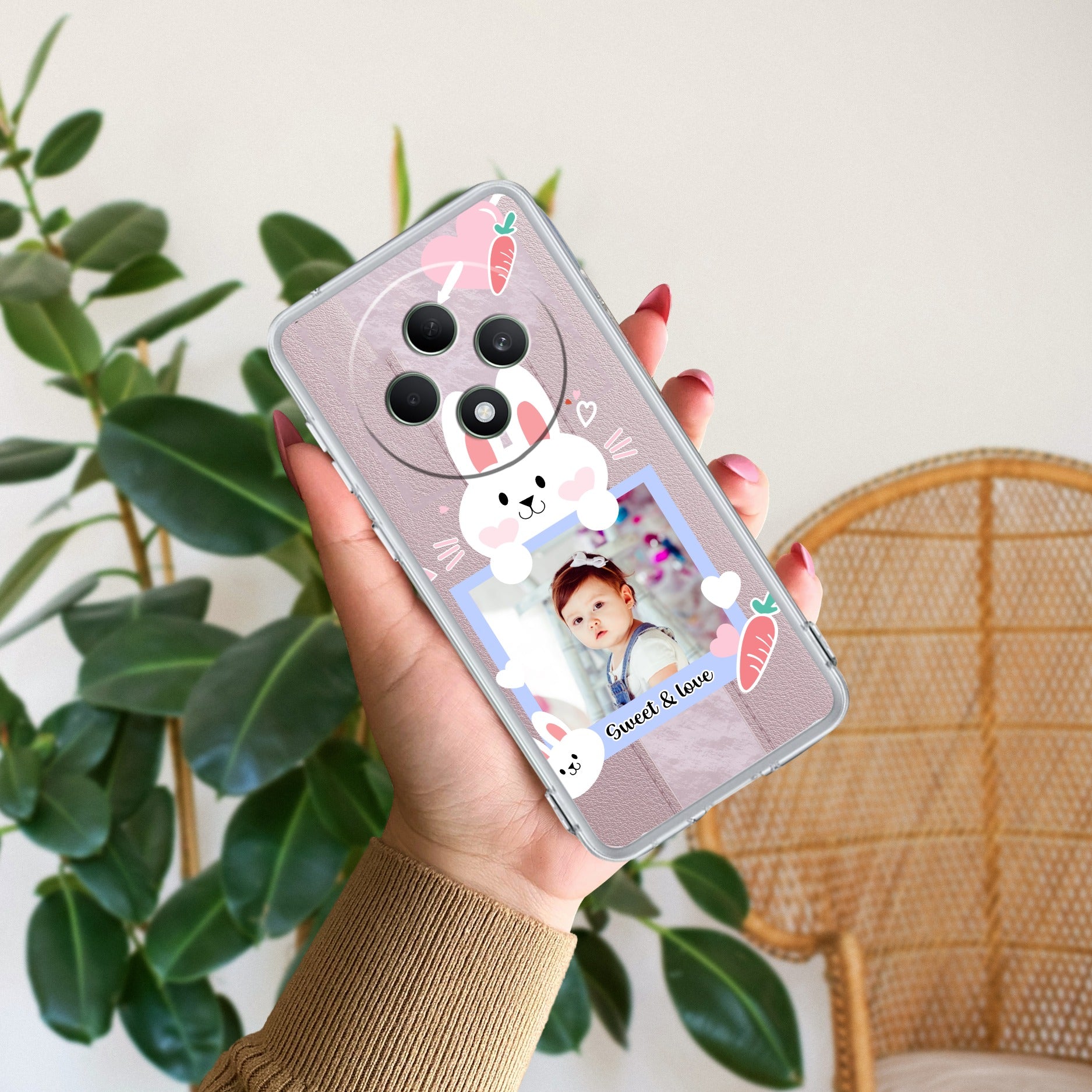 Customize Photo Transparent Silicon Case For Oppo F27 Pro Plus 5G