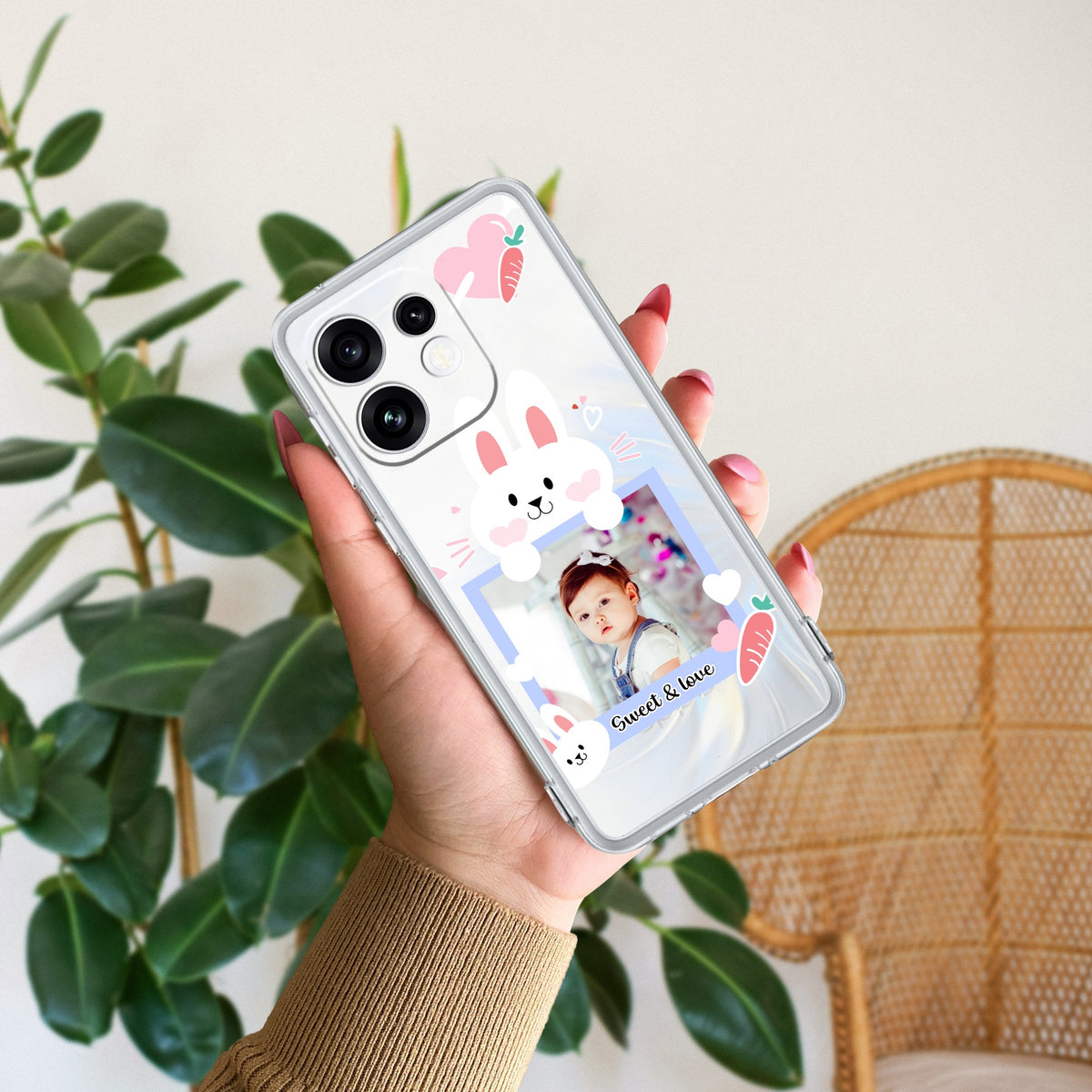 Customize Photo Anti Yellow Case For Oppo Reno 16 5G