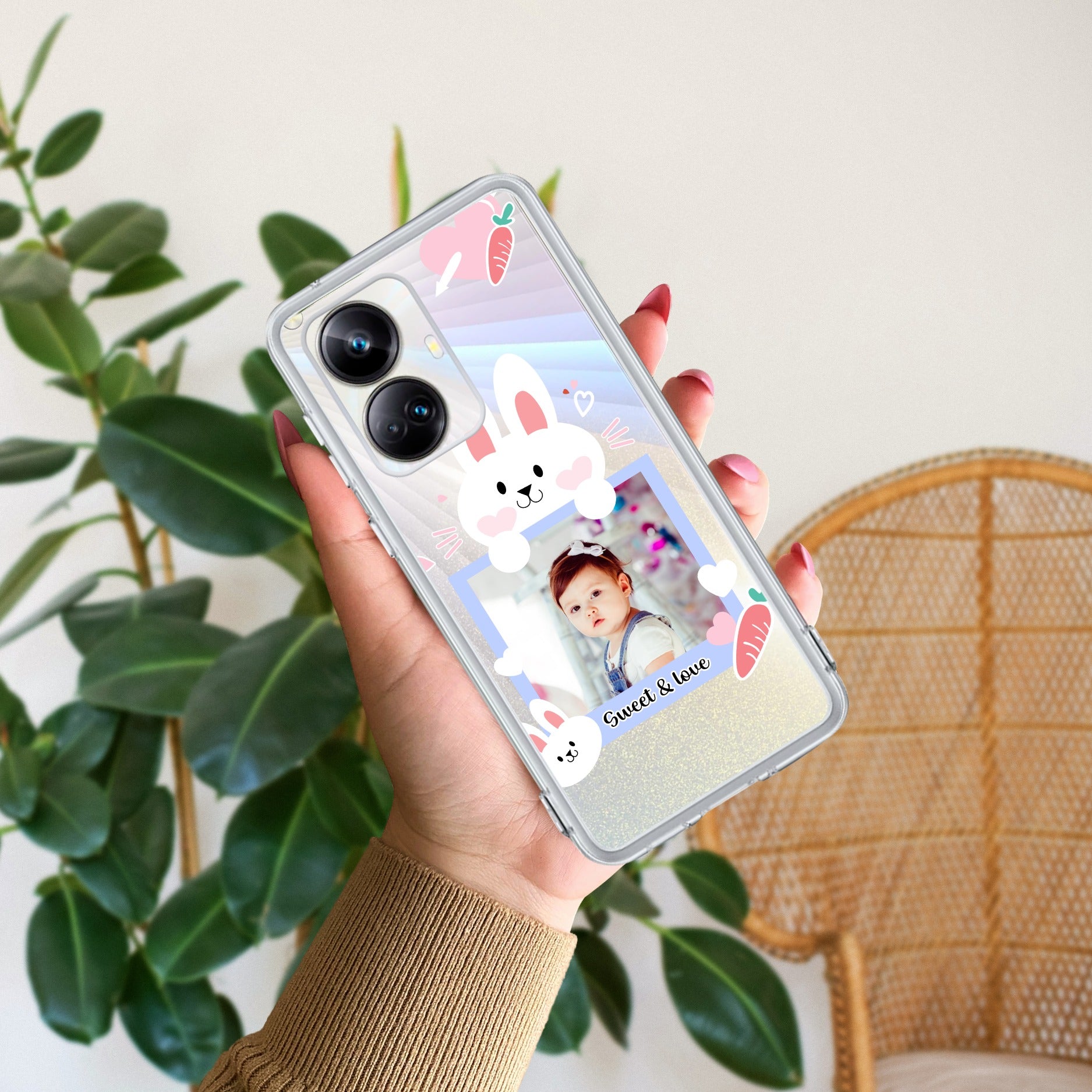 Customize Photo Anti Yelllow Case For Realme 10 Pro Plus 5G