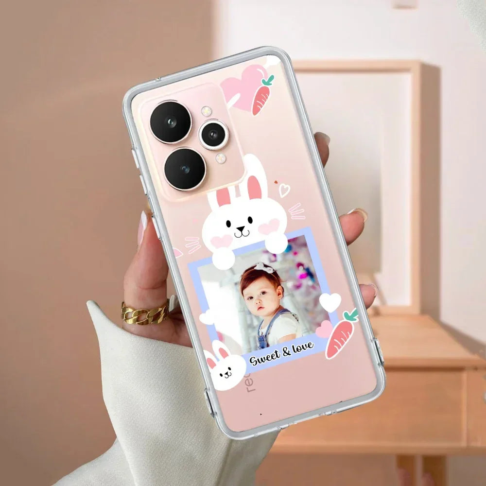 Customize Photo Transparent Silicon Case For Realme Narzo 80 Lite 5G