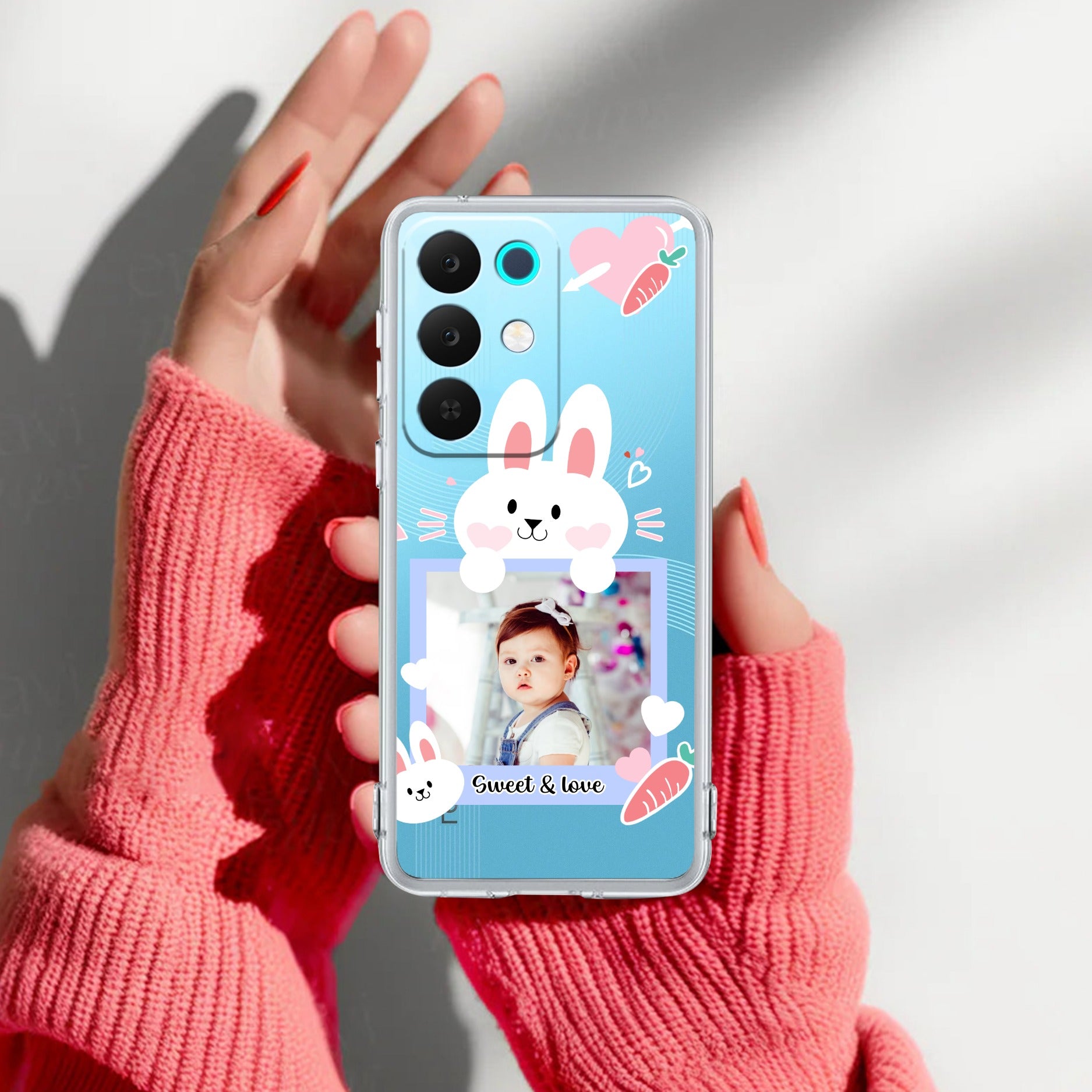 Customize Photo Anti Yelllow Case For Realme 15X 5G