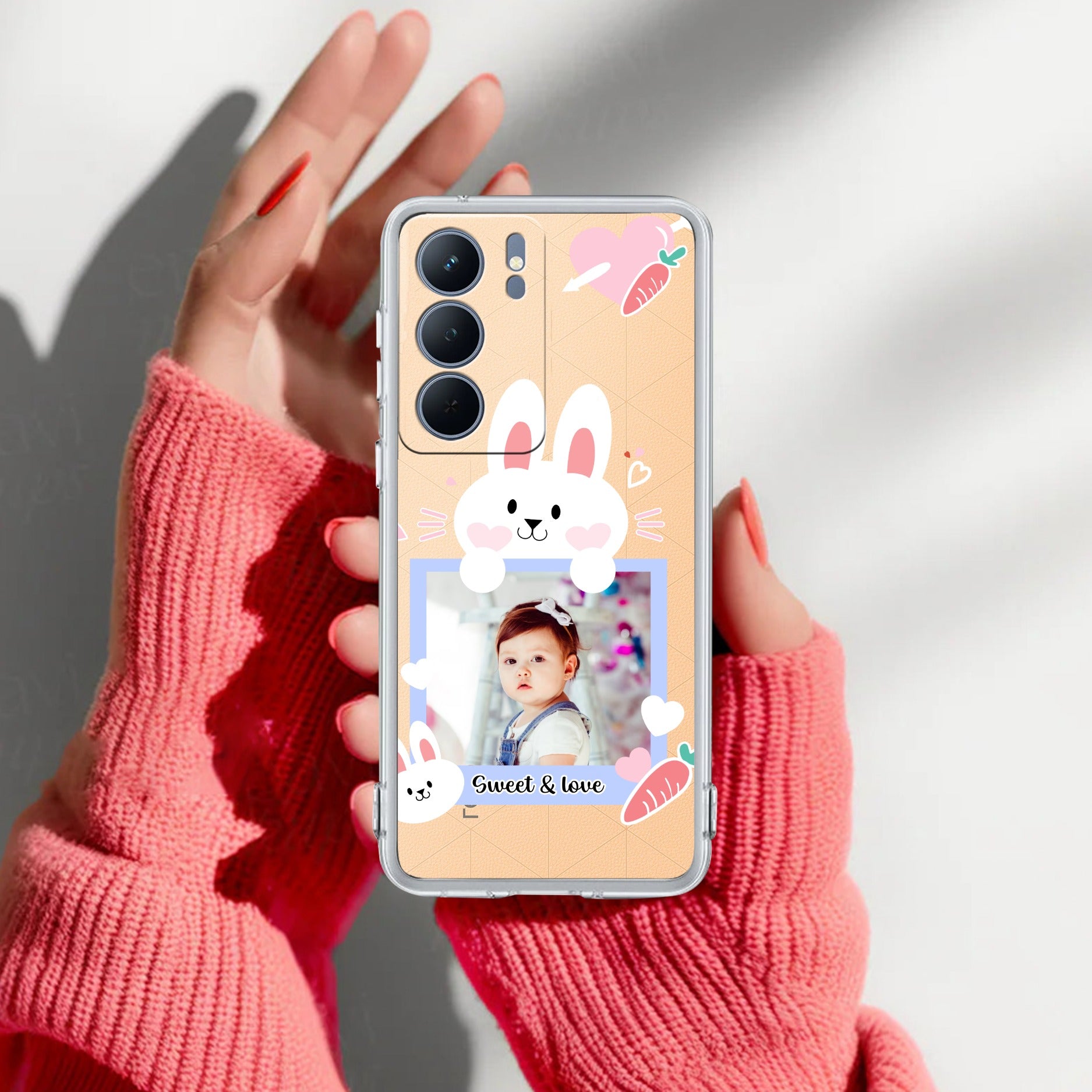 Customize Photo Anti Yelllow Case For Realme Narzo 80x 5G