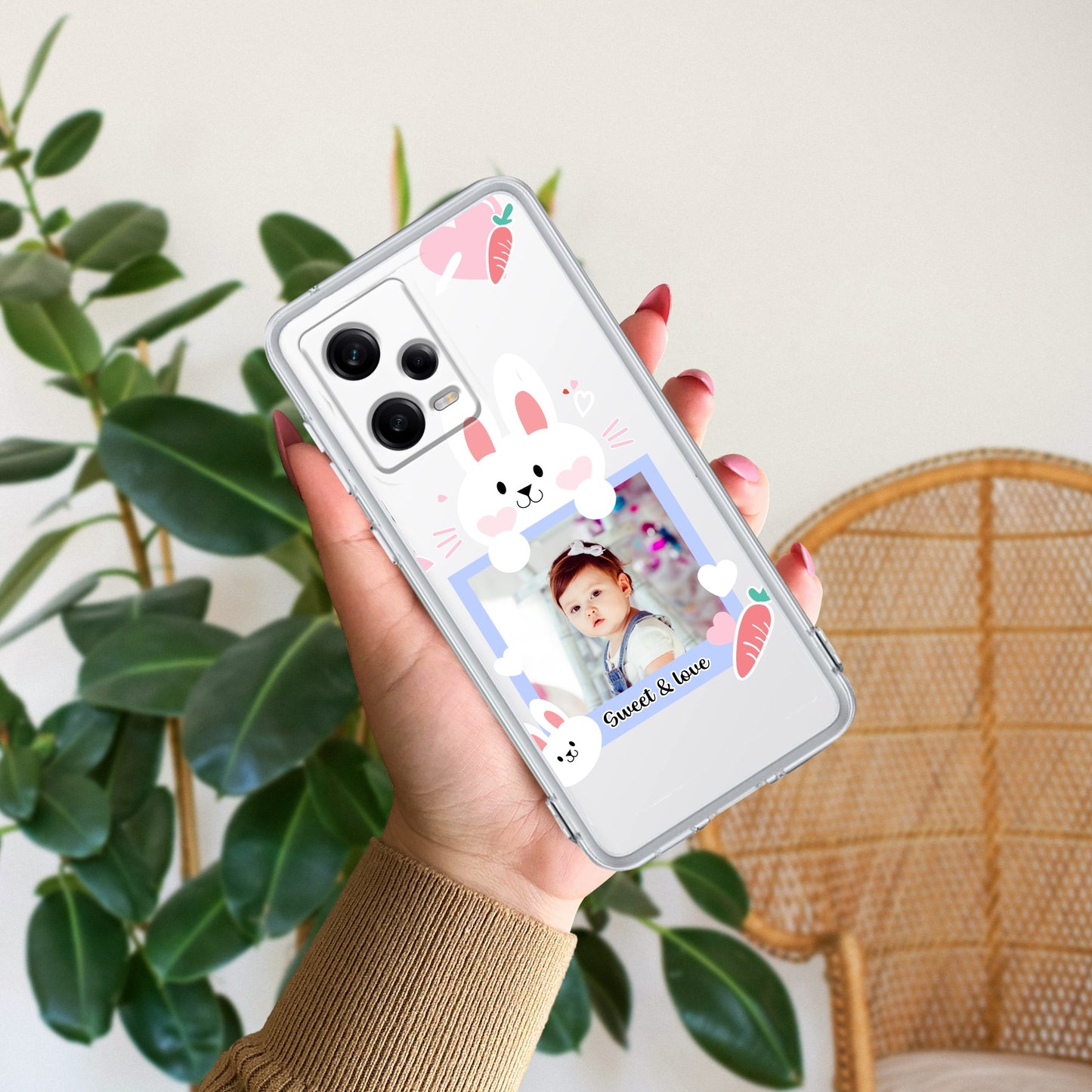 Customize Photo Transparent Silicon Case For Redmi/Xiaomi