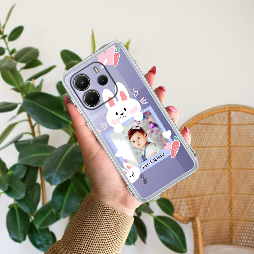 Customize Photo Transparent Silicon Case For Redmi Note 15 Pro 5G