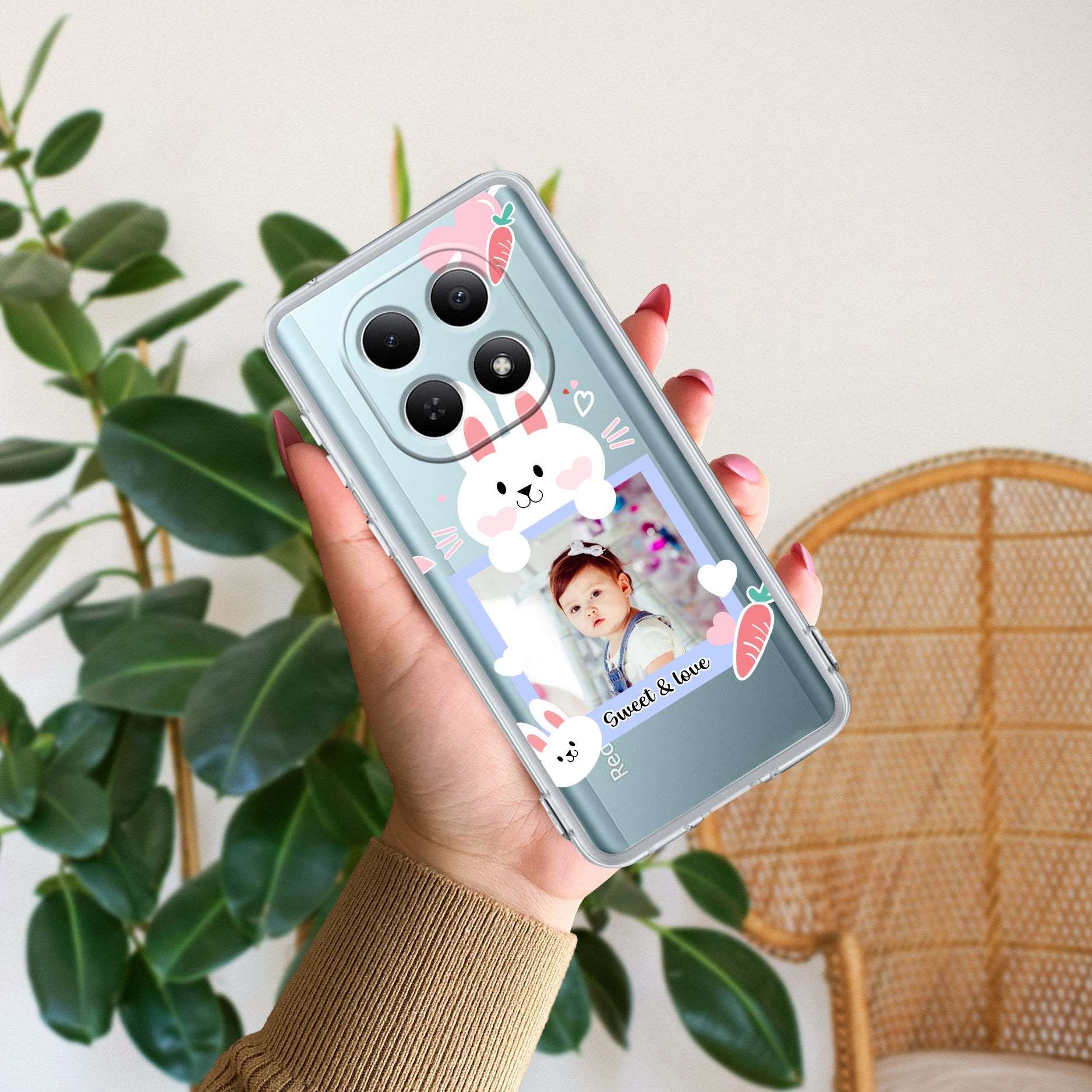 Customize Photo Transparent Silicon Case For Redmi/Xiaomi