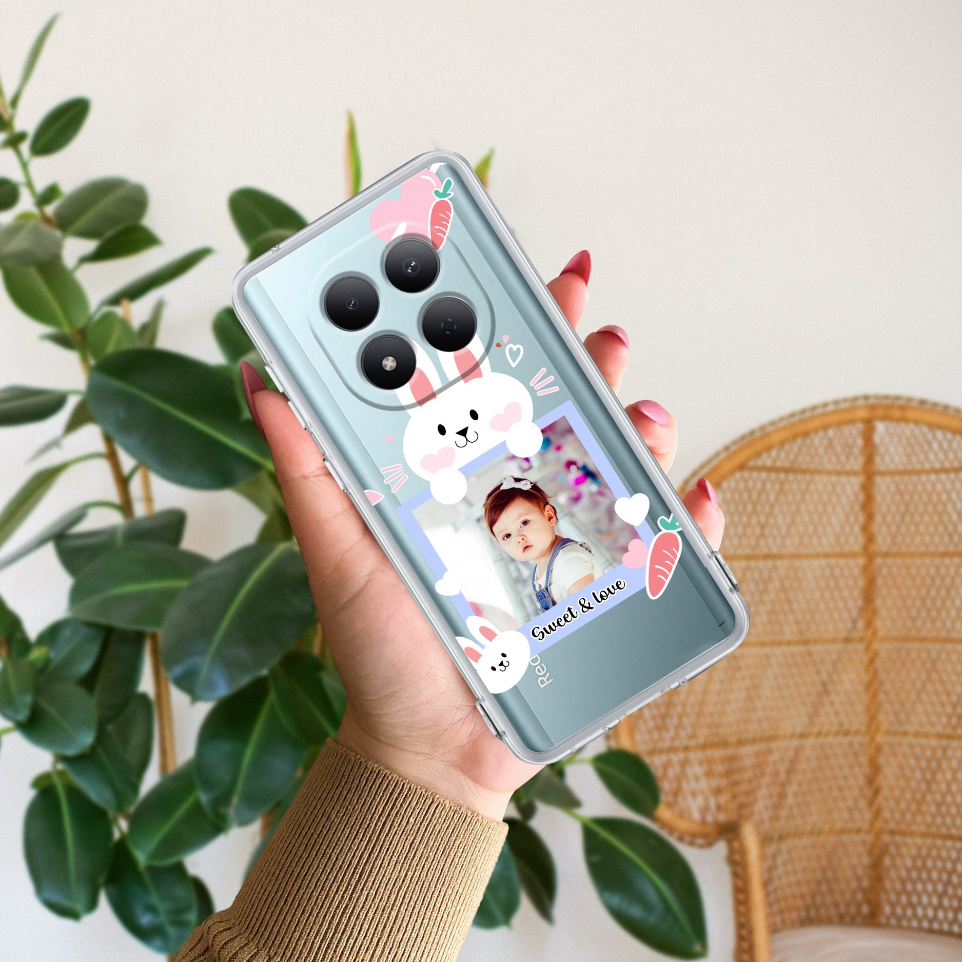 Customize Photo Transparent Silicon Case For Redmi/Xiaomi