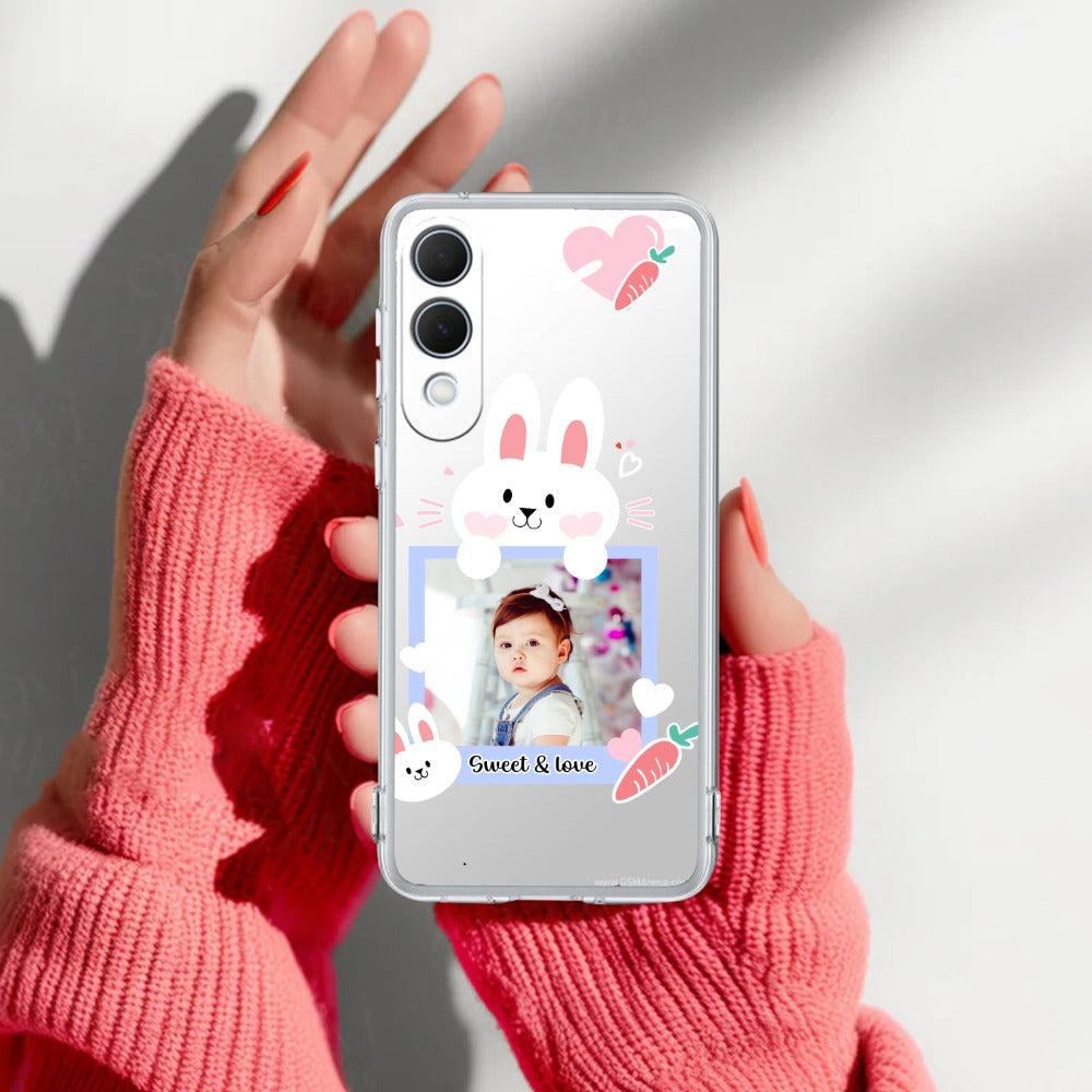 Customize Photo Transparent Silicon Case For Samsung