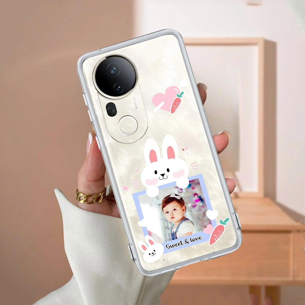 Customize Photo Transparent Silicon Case For Vivo T4x 5G