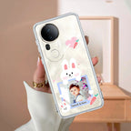Customize Photo Transparent Silicon Case For Vivo T4x 5G