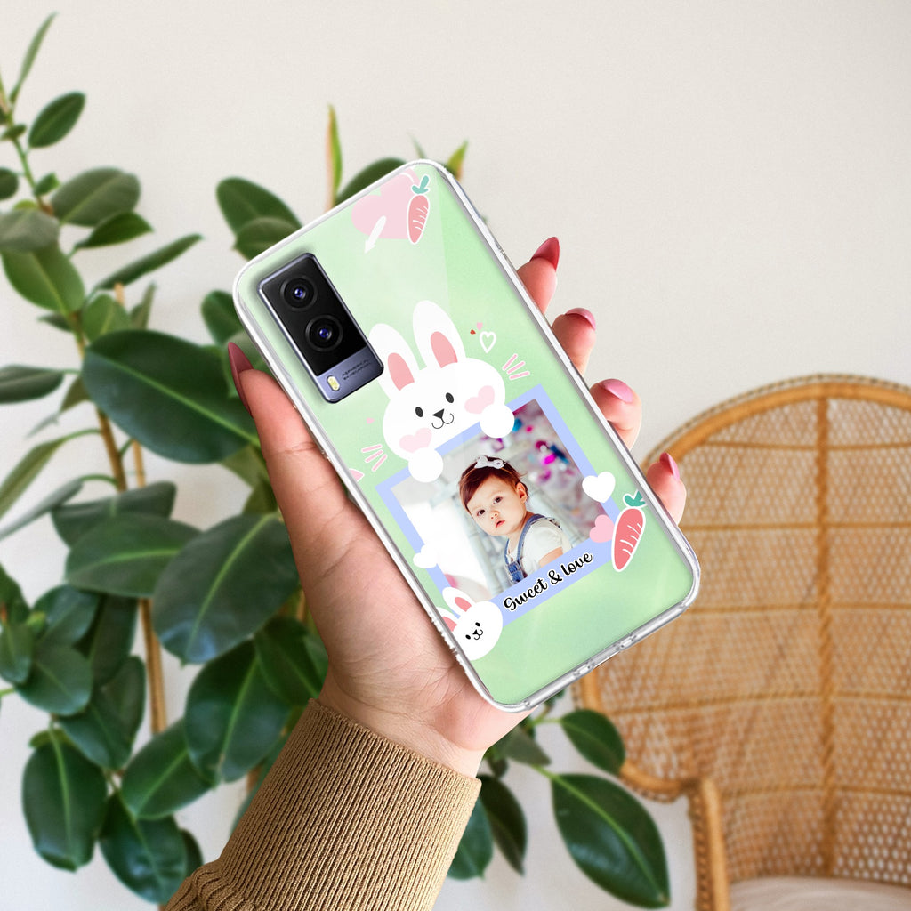 Customize Photo Transparent Silicon Case For Vivo V21e 5G