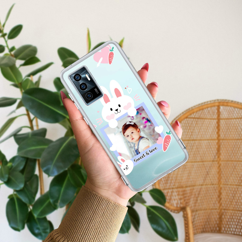 Customize Photo Transparent Silicon Case For Vivo V23E