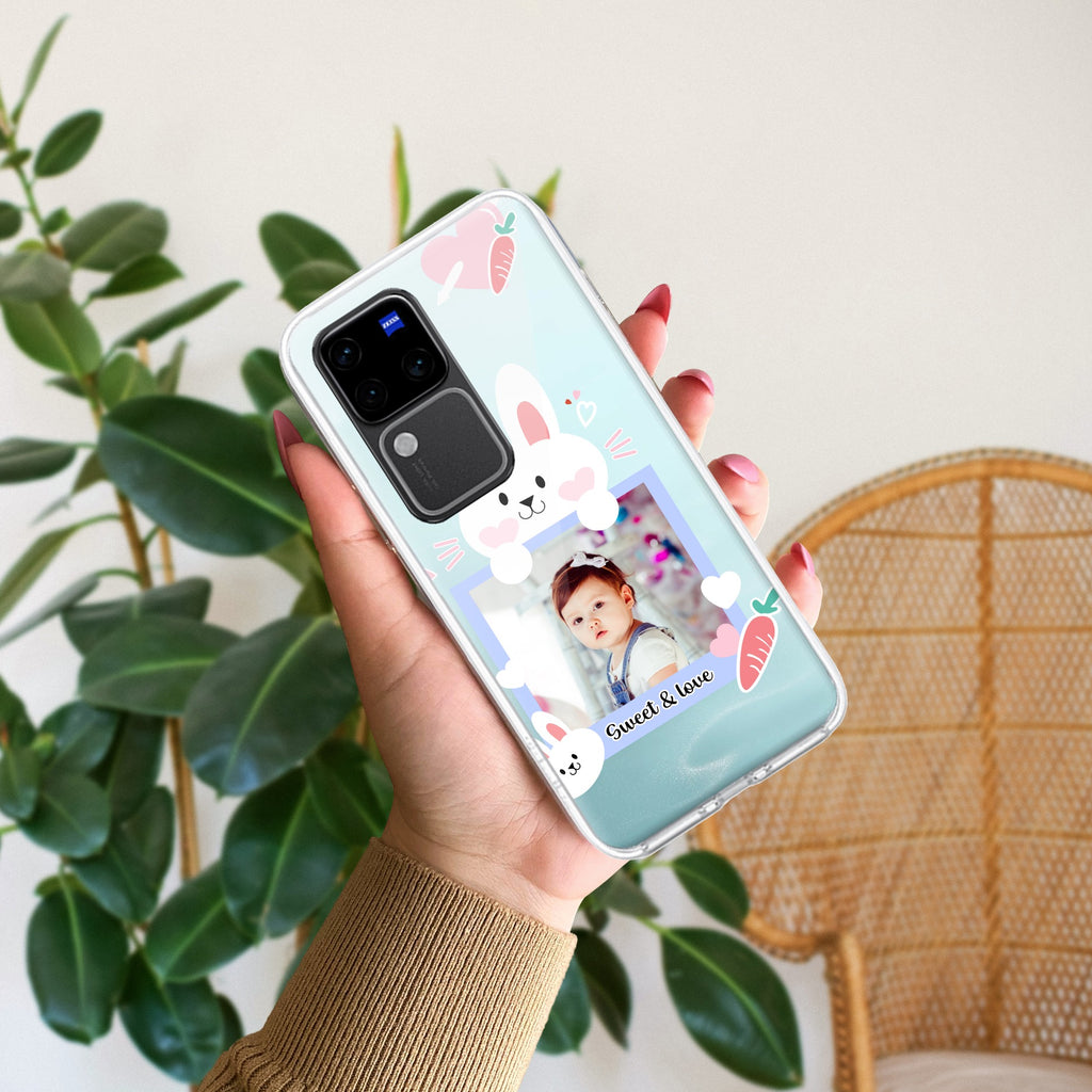 Customize Photo Transparent Silicon Case For Vivo V30 Pro 5G