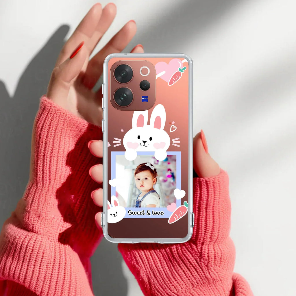 Customize Photo Transparent Silicon Case For Vivo Y19 5G