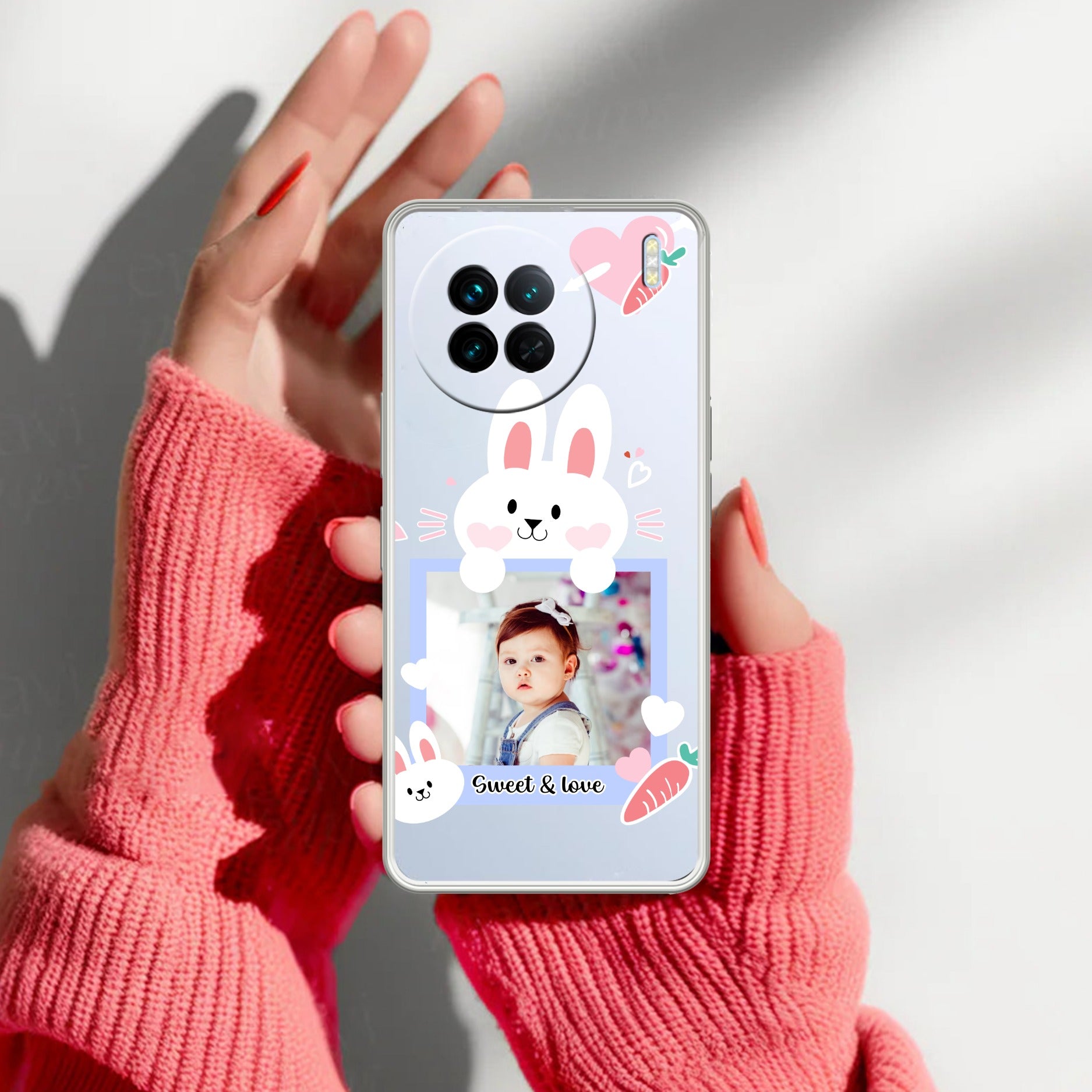 Customize Photo Anti Yellow Case For Vivo X90 5G